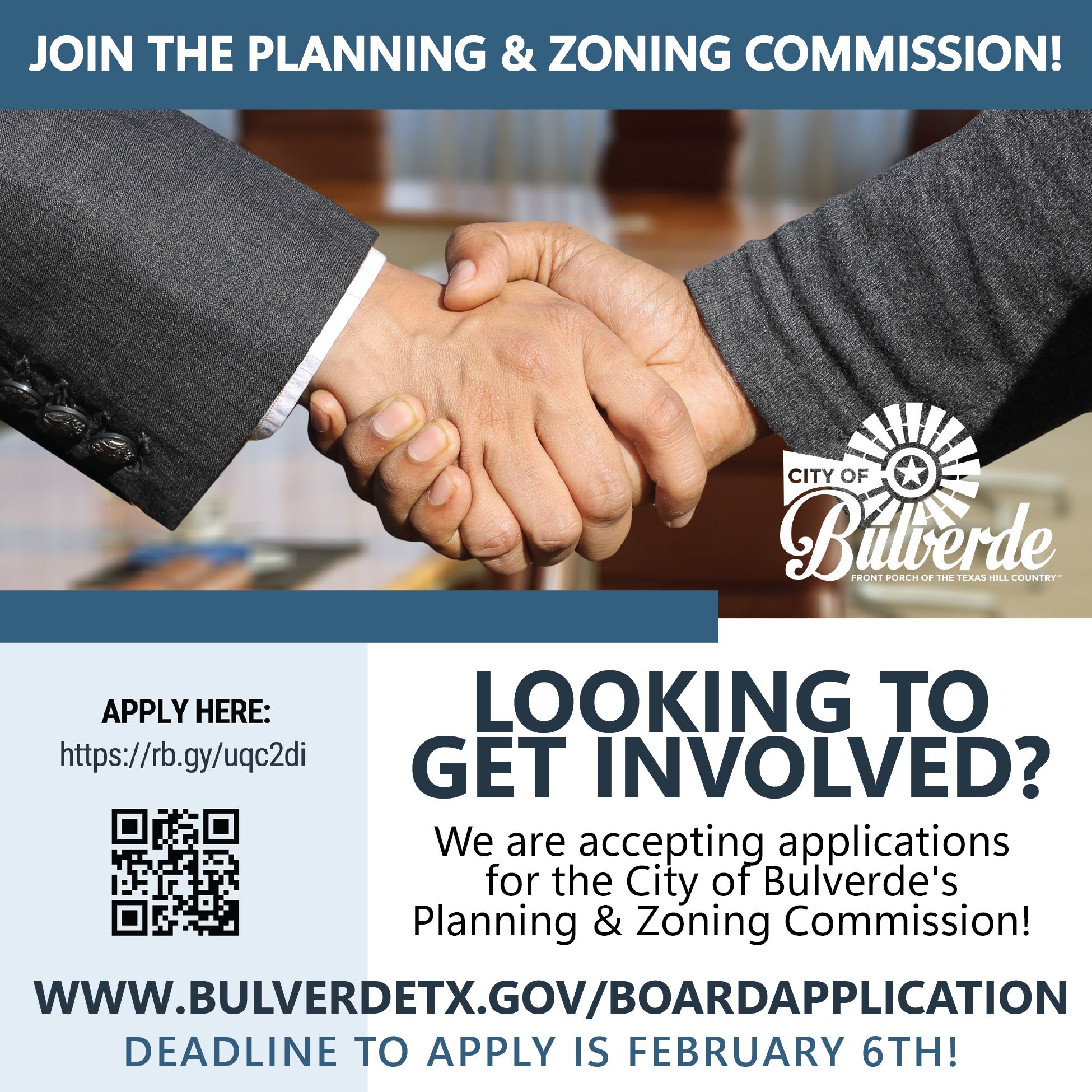 Apply Planning & Zoning Commission
