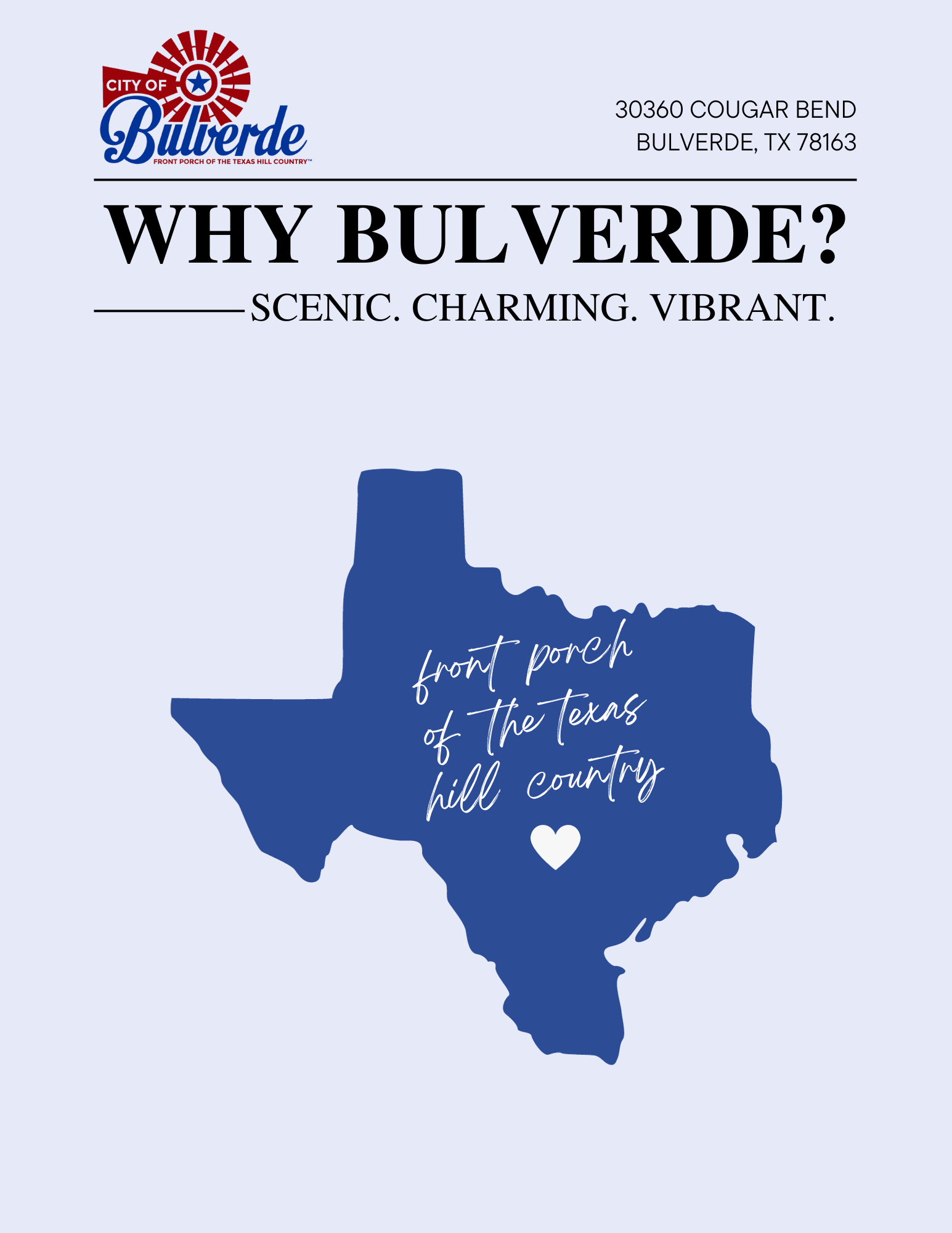 Why Bulverde? Cover