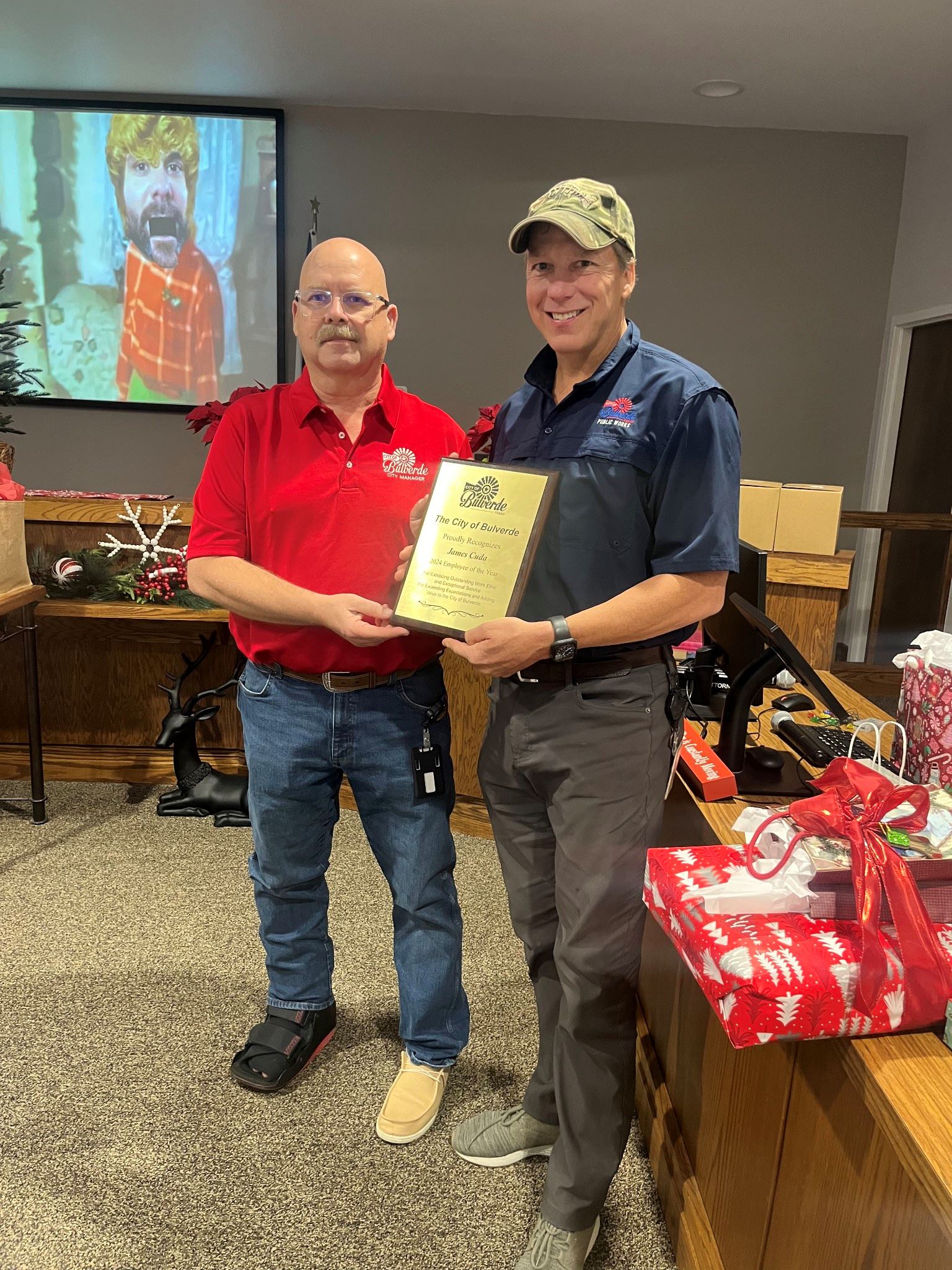 2024 Employee of the year _ James Cuda