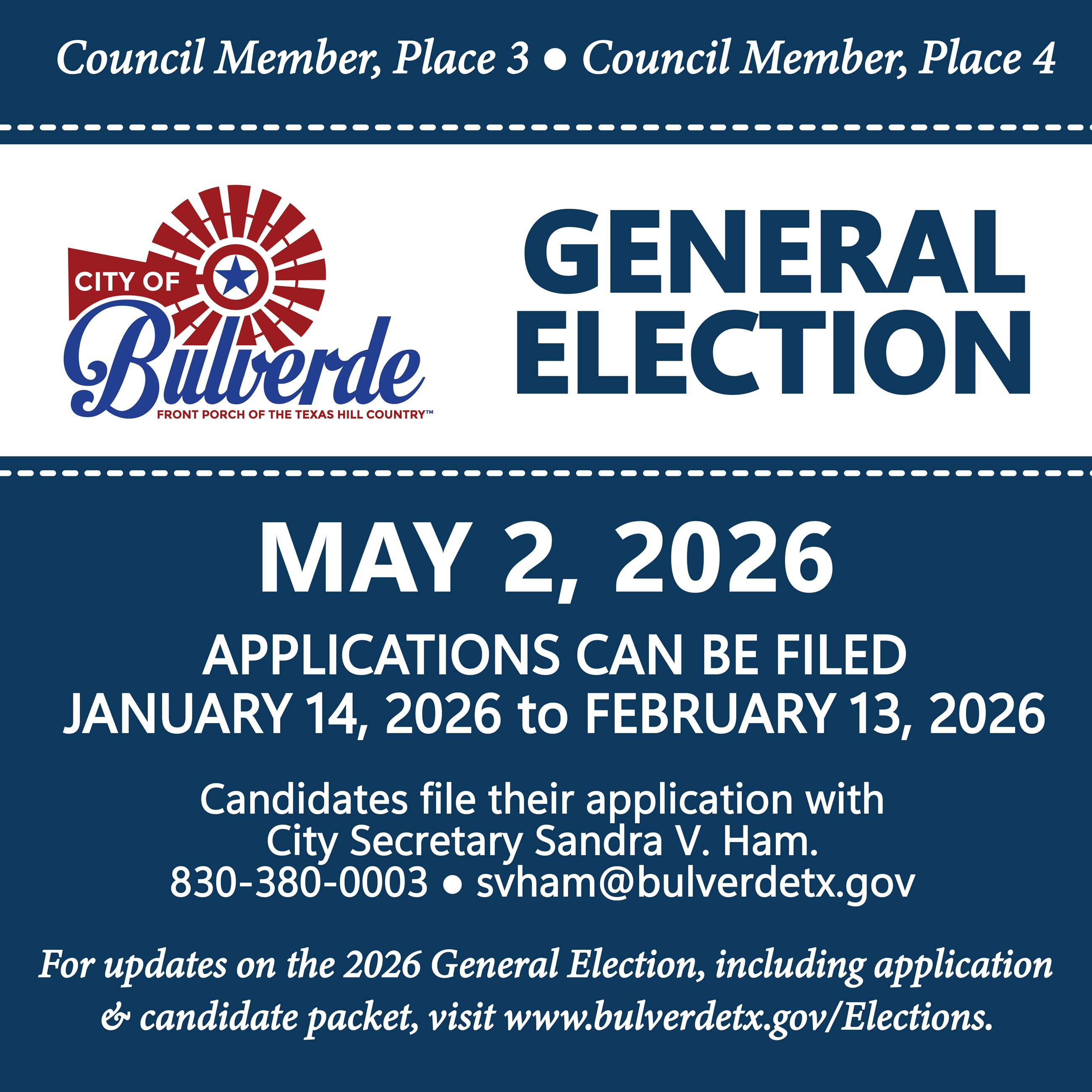 Candidate Filing - May 2026 Election